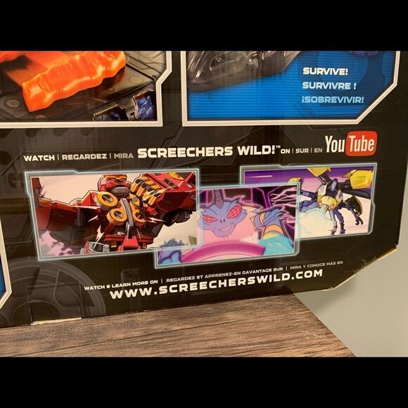 Screechers Wild Fossil Fire Stunt Set, new! - Picture 14 of 14